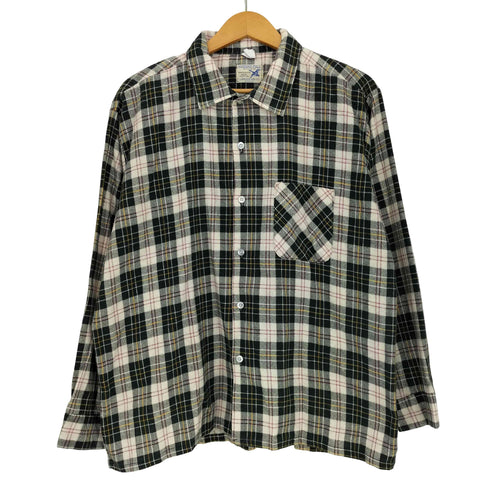 WESTERN FIELD   コットンポリ 長袖チェックシャツ メンズ import:XL